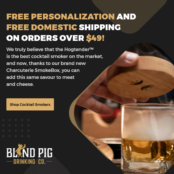 Blind Pig Drinking Co. - cocktail smoker kit