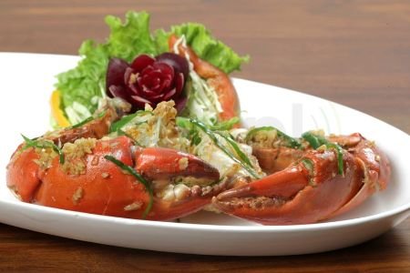 butter garlic crab meat recipe