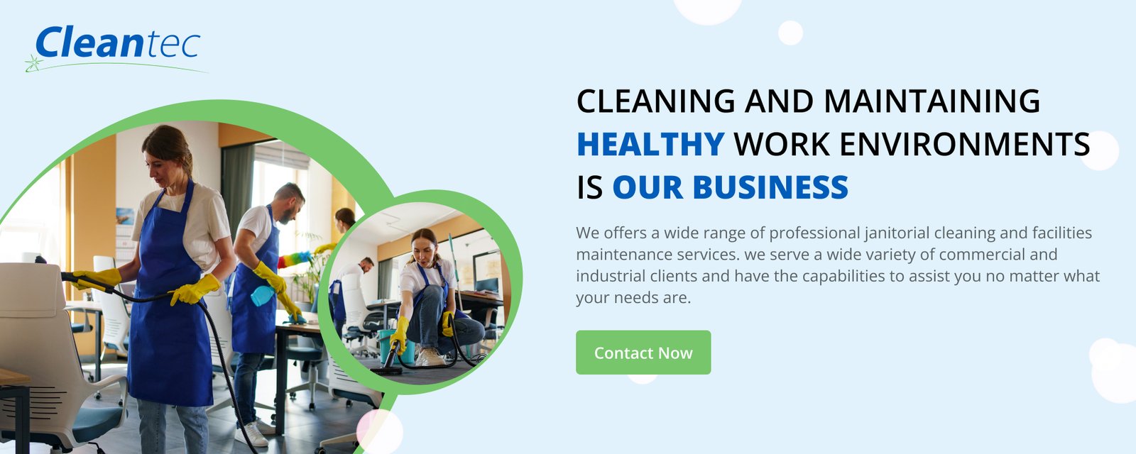 Cleantec - facility maintenance company