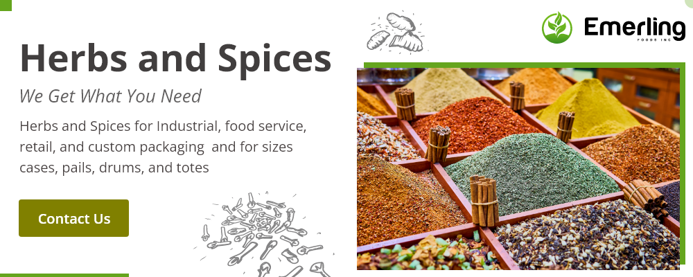 Emerling Foods - herbs and spices sourcing