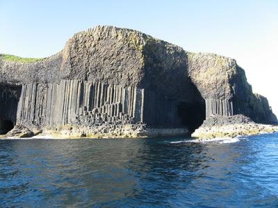 Fingal’s Cave is on the Isle of Staffa